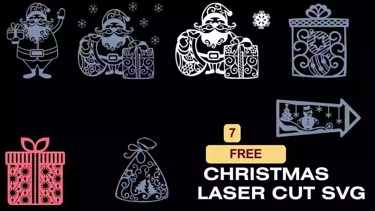 Free Christmas Laser Cut SVG Files
