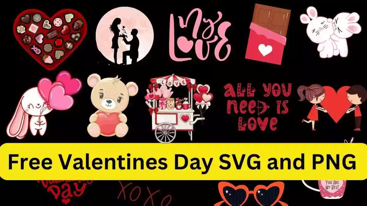 Free Valentines Day SVG and PNG 