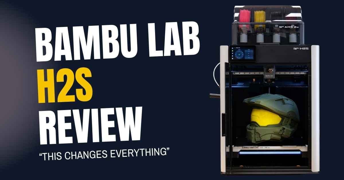 Bambu Lab H2S Review 2025: Large-Format 3D Printer with 10W Laser Combo
